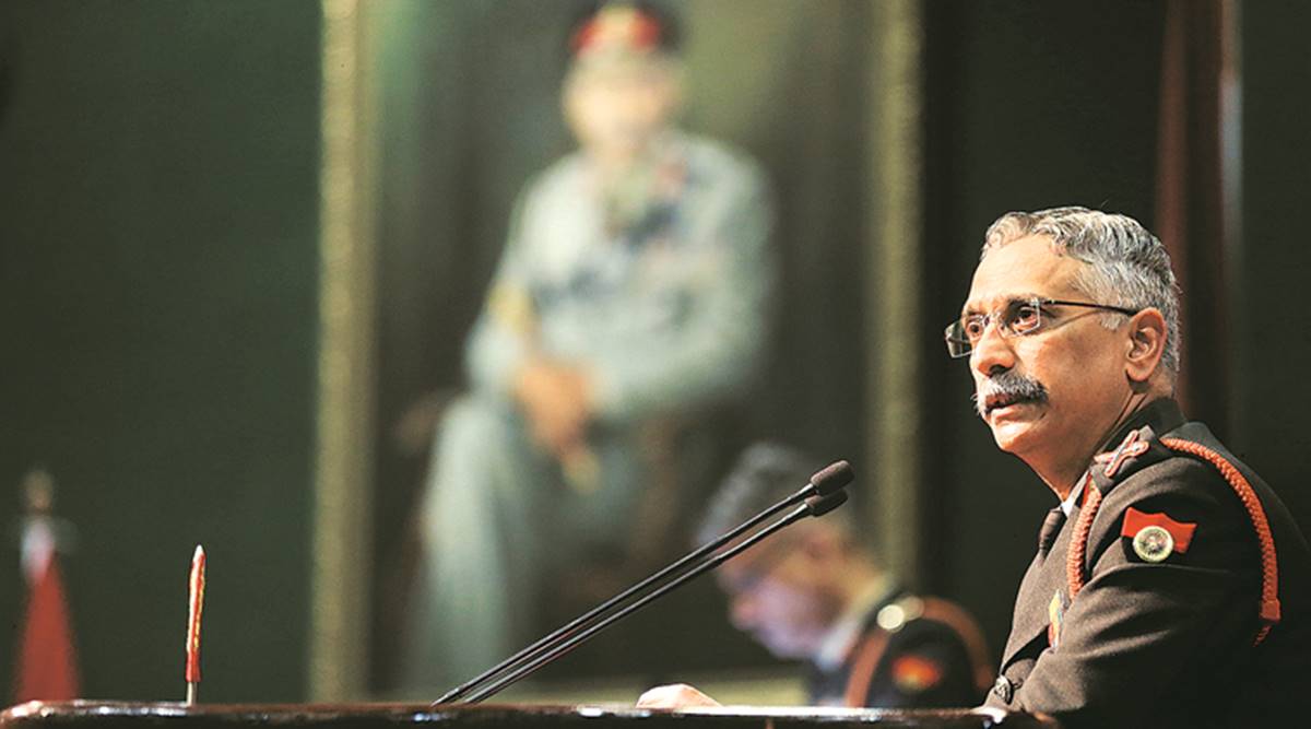 Army Chief General Manoj Mukund Naravane, Manoj Mukund Naravane, Manoj Mukund Naravane press conference, army chief on cds, cds, chief defence staff, indian army news