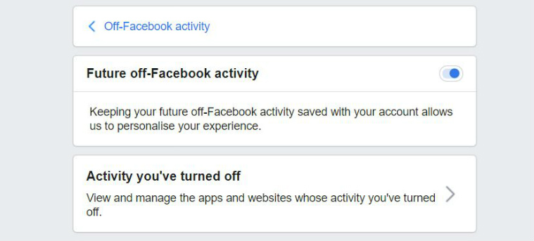 off-facebook activity, off facebook activity tool, facebook ads, facebook, facebook data collection, facebook activity. facebook user data, facebook privacy, facebook spies on you