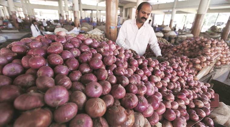 onion prices, onion rates, rates of onion, onion markets, onion wholesales, pune news, indian express news