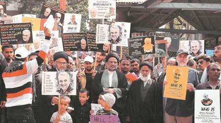 Protest in Pune to condemn General Soleimani’s killing in US drone strike