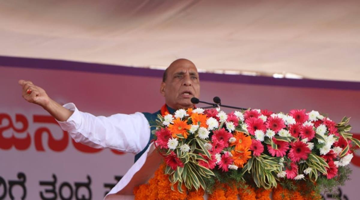 rajnath singh, defence minister rajnath singh, caa protests, citizenship amendment act, caa rally bjp, rajnath singh caa