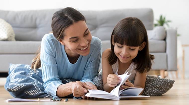 toddler reading book