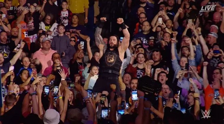 Wwe Royal Rumble 2020 Results Roman Reigns Defeats King Corbin In