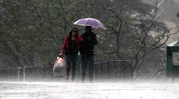 Shimla rainfall, Shimla rain, Himachal news, shimla news, Indian express news