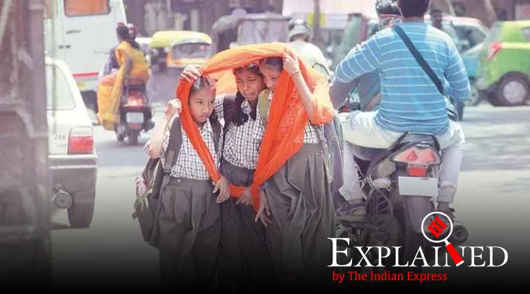 April 2019 in Pune. That month, India’s mean monthly temperature was 0.77°C over the average for April with 1981-2010 as base. (Express Photo by Pavan Khengre)