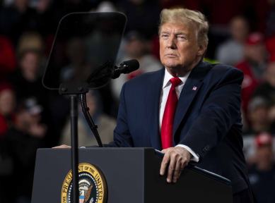 Trump heading to Switzerland as impeachment trial reconvenes