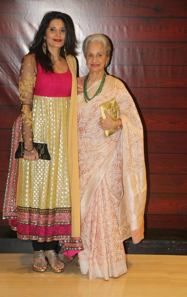 Waheeda Rehman and Rekha look timeless as they attend Javed ...