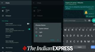 WhatsApp, WhatsApp Dark theme, WhatsApp Dark mode, how to enable WhatsApp dark mode, WhatsApp Dark mode switch on, WhatsApp update, WhatsApp new feature