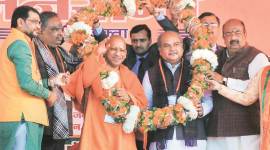 delhi elections, delhi assembly polls, yogi adityanath bjp, yogi adityanath campaign speech delhi, arvind kejriwal