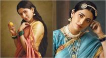 Samantha, Shruti and others recreate Raja Ravi Varma's paintings