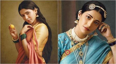 Samantha Akkineni, Shruti Haasan and others recreate Raja Ravi Varma’s paintings