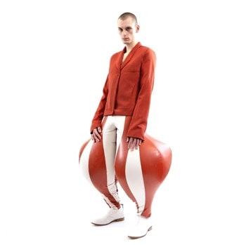 Harikrishnan's blow-up latex pants on sale with do not