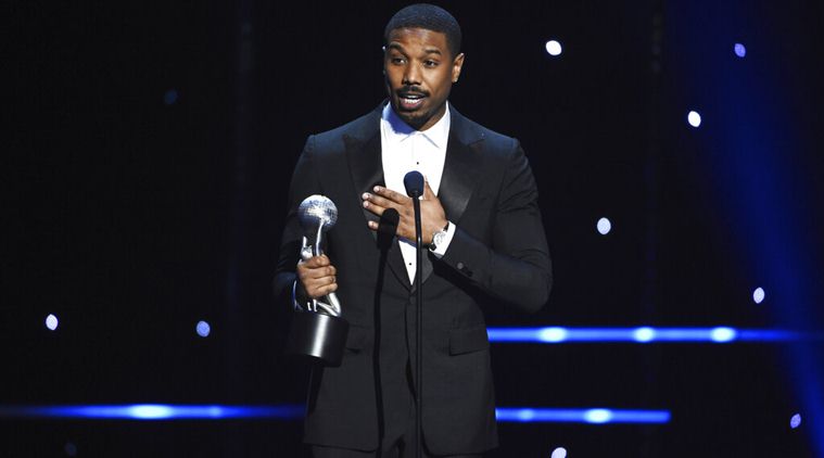 Michael B Jordan in Just Mercy