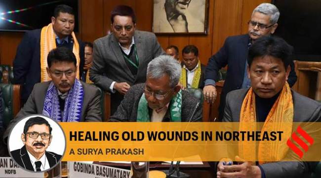 Bodo Agreement, Bodo Agreement news, Bru migrants Tripura, Tripura Bru migrants, Express Opinion, Indian Express