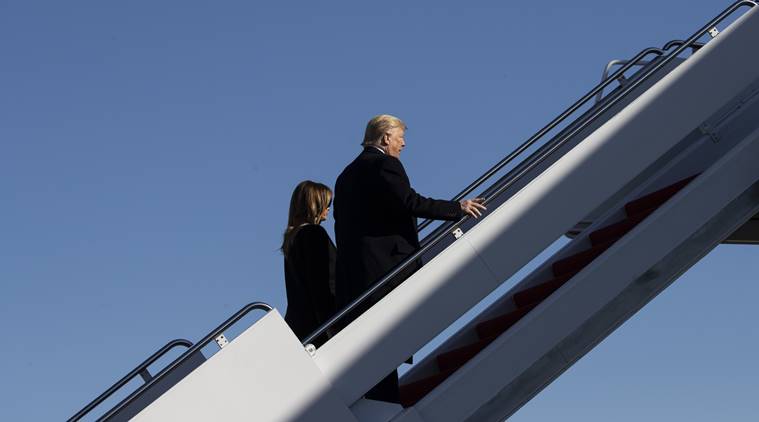 Donald Trump, Donald Trump india visit, Donald Trump in india, Donald Trump ahmedabad, Trump Modi meeting, US president in india, namoste trump, trump modi roadshow