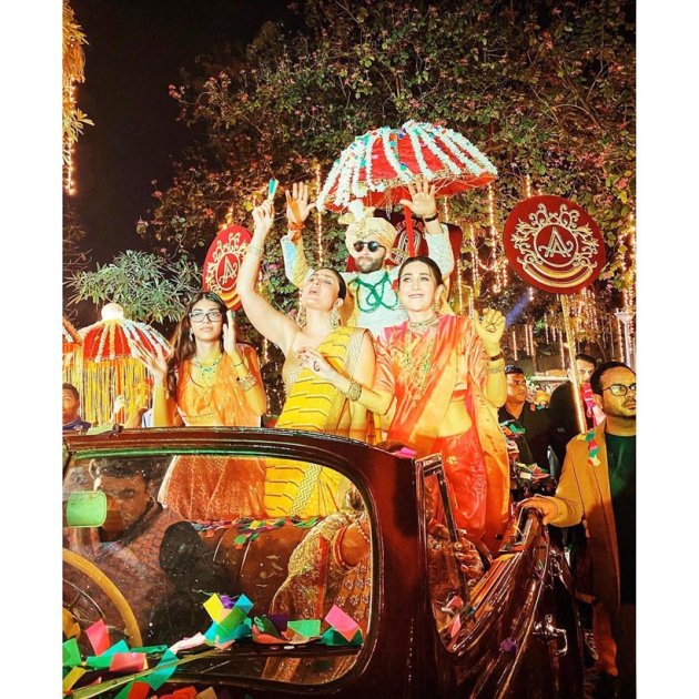 armaan jain wedding reception