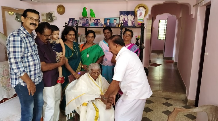 105 Year Old Becomes Oldest To Clear Kerala Literacy Exam