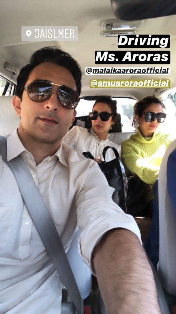 rahul khanna with malaika arora