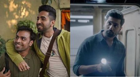 ayushmann khurrana in shubh mangal zyada saavdhan, vicky kaushal in bhoot