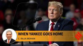 C.-Raja-Mohan 759 donald trump, yankees, us withdrawal from afghanistan, india us relations, cold war, rajiv gandhi, indian express news
