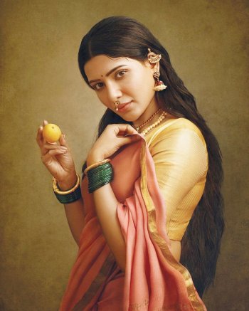 Samantha Akkineni and others recreate Raja Ravi Varma's paintings