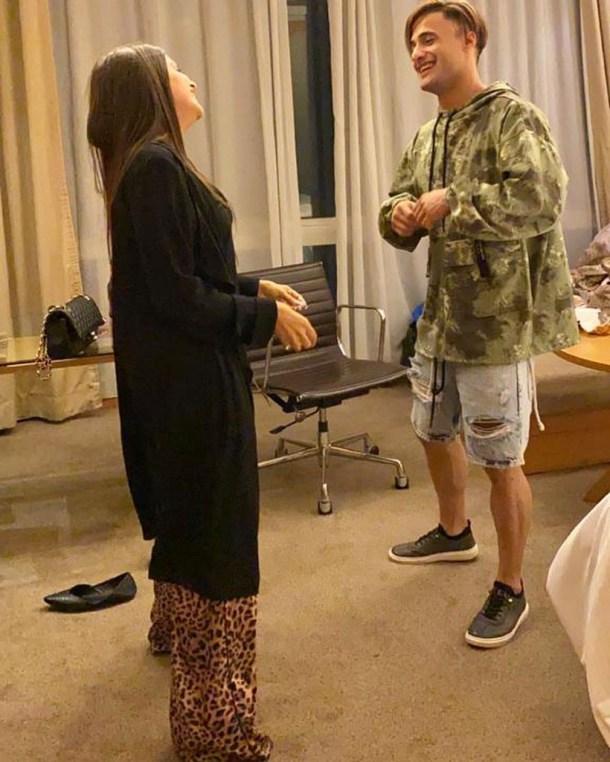 asim riaz with himanshi khurana