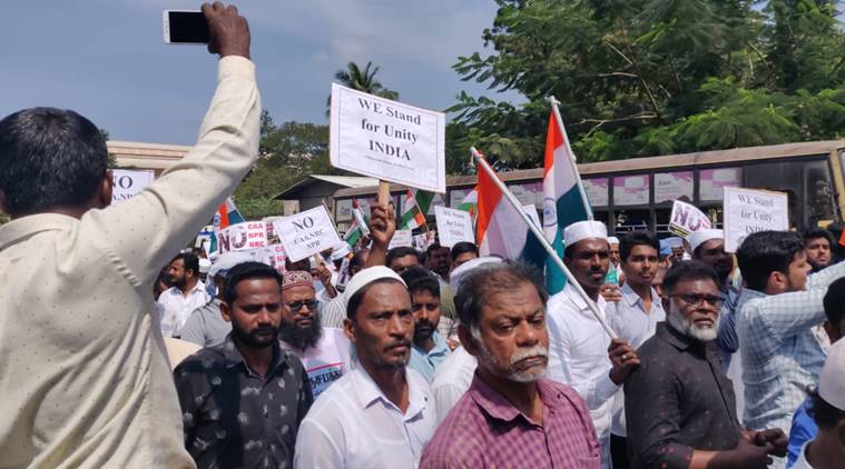 Chennai news, chennai caa protest, chennai caa march, tamil nadu caa protest, caa protest tamil nadu, caa protest chennai, caa protest