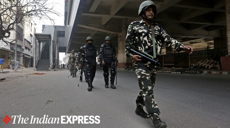 Violence in Delhi down, cop presence up: ‘Upar se order aa gaya’