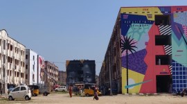 street art in Chennai, Chennai Street Art festival, Chennai Kannagi Nagar paintings, Street Art foundation, Indian Express chennai city news