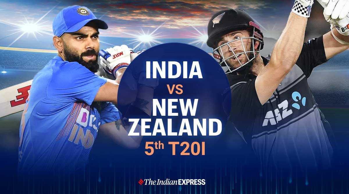 India Vs New Zealand 5th T20i Highlights Ind Beat Nz Series By 7 Runs Clean Sweep Series 5 0 Sports News The Indian Express