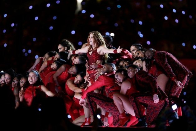 shakira at super bowl