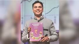 Economic Survey 2020, Congress on Ecomic Survey 2019-20, India Economic slowdow, indian express news