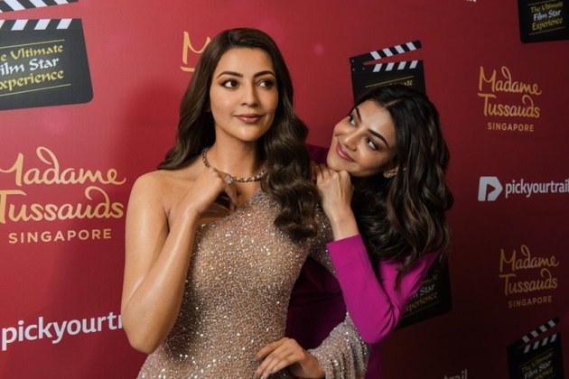 Kajal Aggarwal wax statue, Kajal aggarwal madame tussauds, madame tussauds singapore, Kajal Aggarwal madame tussauds singapore, Kajal Aggarwal statue, Kajal Aggarwal news, Kajal Aggarwal latest