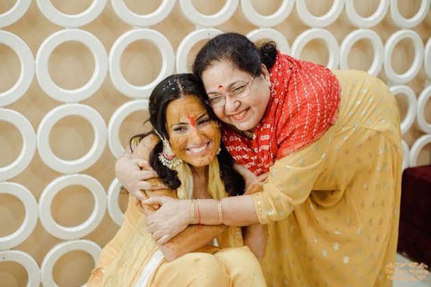 Kamya Panjabi haldi ceremony