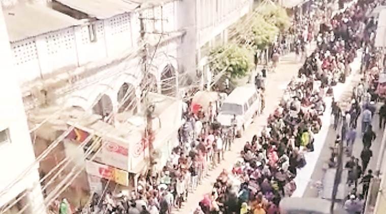 police violence at Kanpur park, CAA protest, Citizenship amendment act, Kanpur news, uttar pradesh news, indian express news