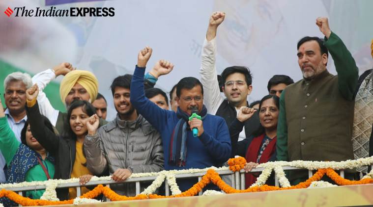 'O Delhi people, you've amazed us all, I love you!' — Kejriwal thanks voters