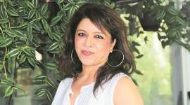 Pune-based artist, Madhuri Bhaduri's Moon series, abstract art, Monalisa Kalagram, Koregaon Park, digital art, metal scrap sculpturing, indian expres news