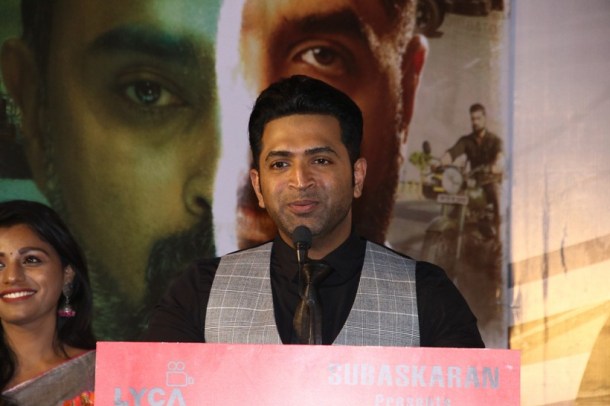 Arun Vijay at Mafia press meet