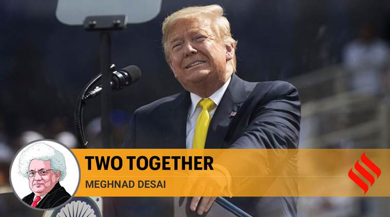 Narendra Modi, Donald Trump speech, Trump on Modi, Modi trump bonding, US India Bilateral relationship, indian express opinion, indian express news