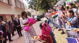 Donald Trump India Visit Day 2 Live Updates: First Lady Melania Trump attends 'Happiness Class' at Delhi school