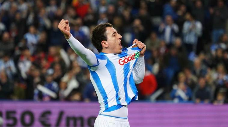 Real Sociedad take 2-1 lead over Mirandes in Copa del Rey ...