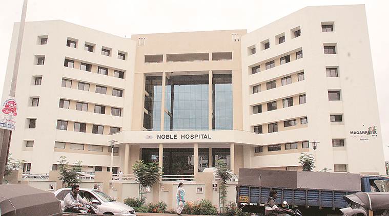 pune hospital bomb threat, Noble Hospital bomb threat, hospital in pune gets bomb threat, Noble Hospital, pune city news