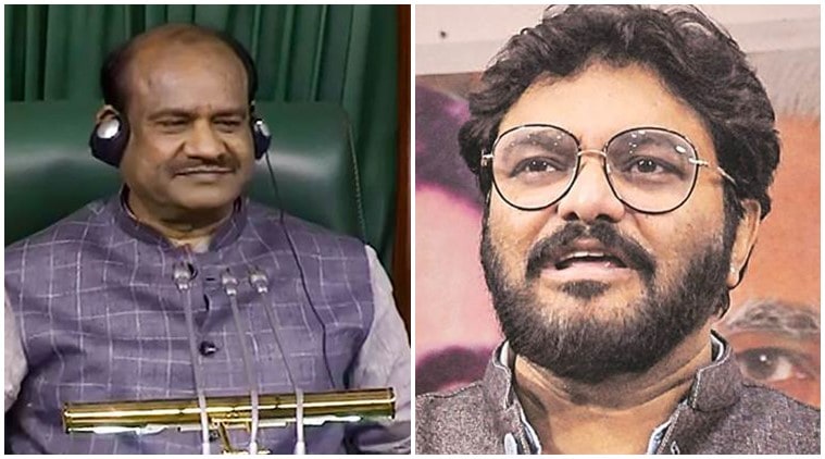 Babul Supriyo BJP Lok Sabha, Om Birla Babul Supriyo Lok Sabha, Indian Express news
