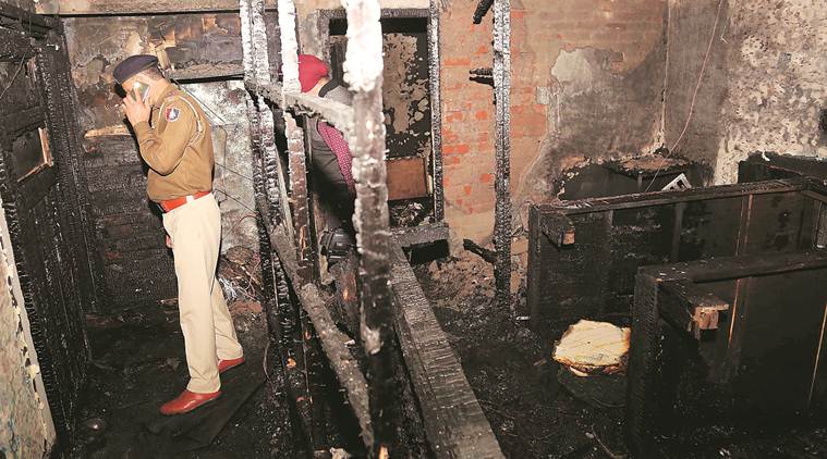 chandigarh pg fire, girls dead in chandigarh pg fire, chandigarh sector 32 fire, chandigarh fire, chandigarh city news