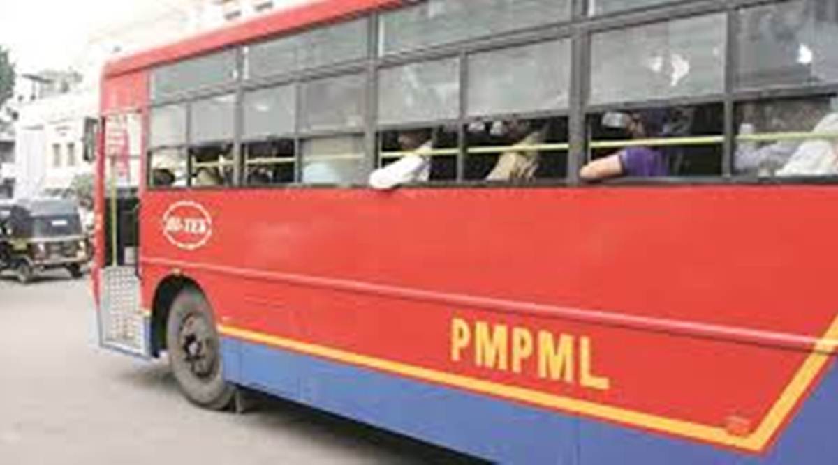 Pune: PMPML bus catches fire after accident, passengers escape unhurt