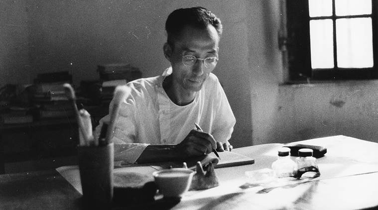 Hu Hsu Aurobindo Ashram, Puducherry Aurobindo Ashram, Chinese Scholar Upanishads translation, india Upanishads China, Sunday Eye Indian Express