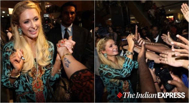 Paris Hilton india trip