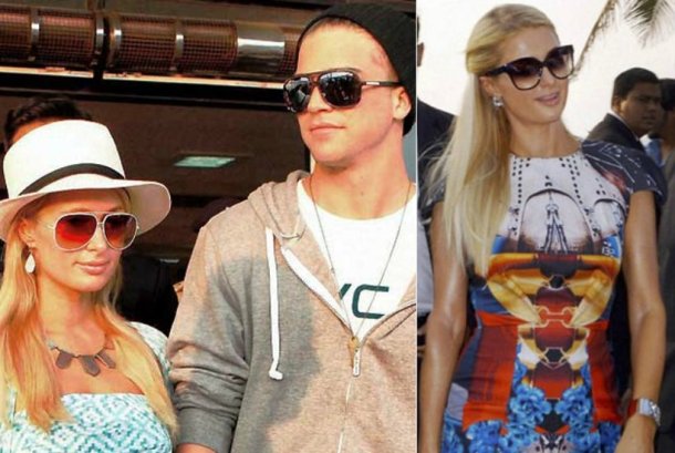 Paris Hilton boyfriend india trip goa