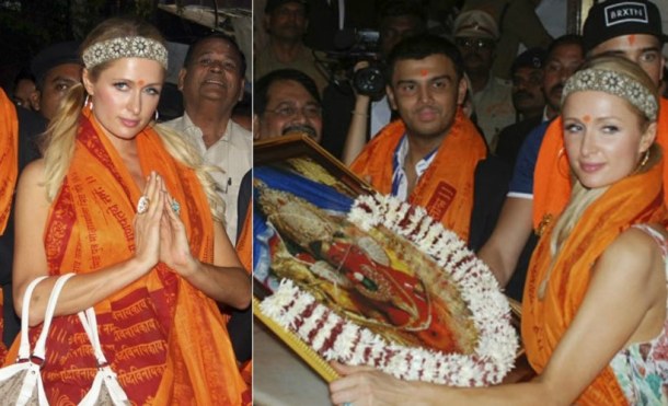 Paris Hilton siddhivinayak