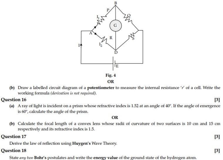 board exams, physics sample paper, physics question paper, cisce question paper, cisce, cisce isc sample paper, class 12 sample paper, education news